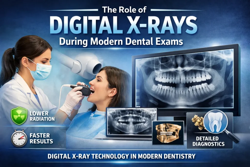 The Role of Digital X-Rays During Modern Dental Exams