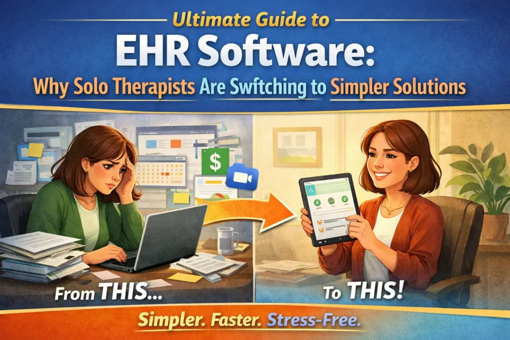 Ultimate Guide to EHR Software - Why Solo Therapists Are Switching to Simpler Solutions