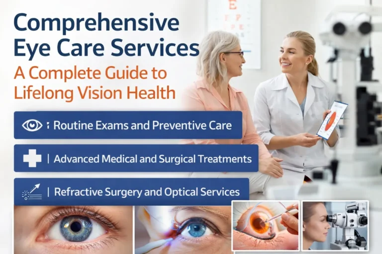 Comprehensive Eye Care Services - A Complete Guide to Lifelong Vision Health