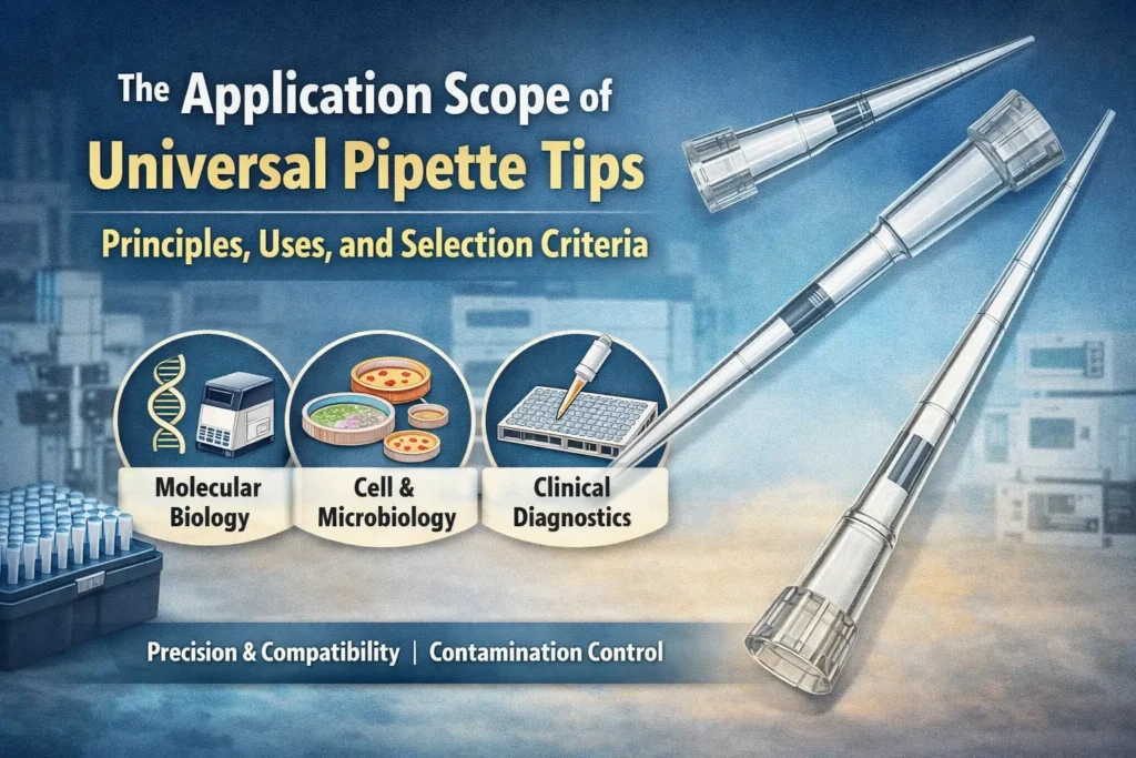 The Application Scope of Universal Pipette Tips - Principles, Uses, and Selection Criteria