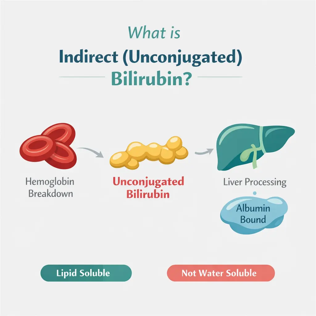 What is Indirect (Unconjugated) Bilirubin ?