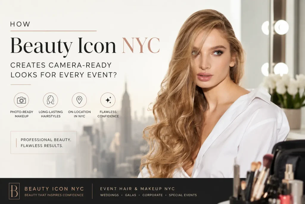 How Beauty Icon NYC Creates Camera-Ready Looks for Every Event