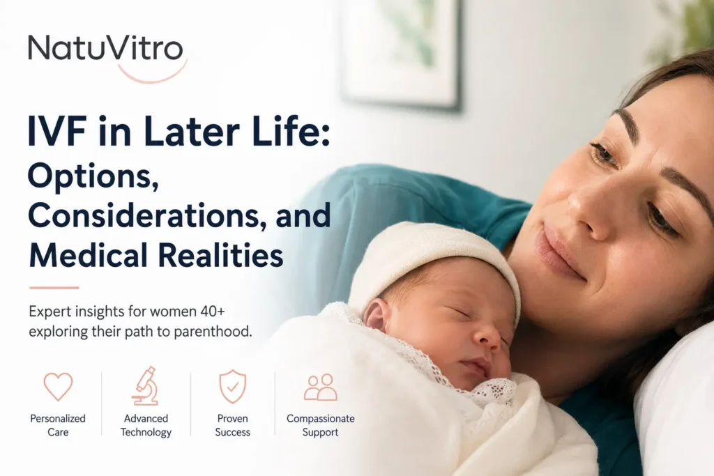 IVF in Later Life - Options, Considerations, and Medical Realities