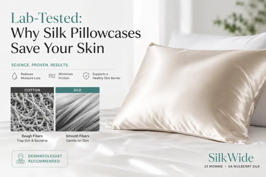Lab-Tested - Why Silk Pillowcases Save Your Skin