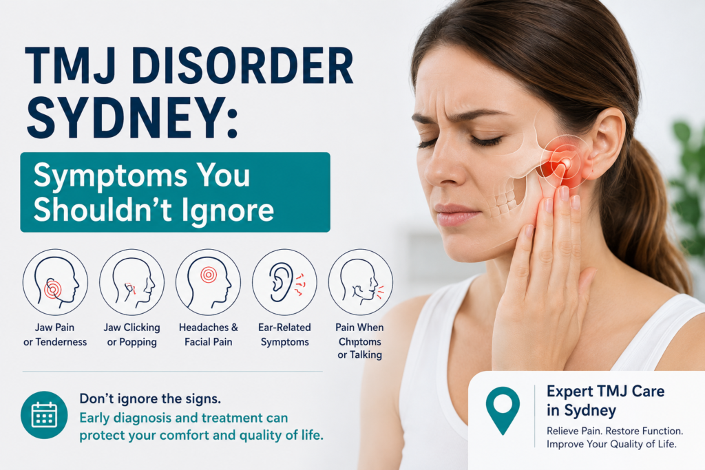 TMJ Disorder Sydney: Symptoms You Shouldn’t Ignore
