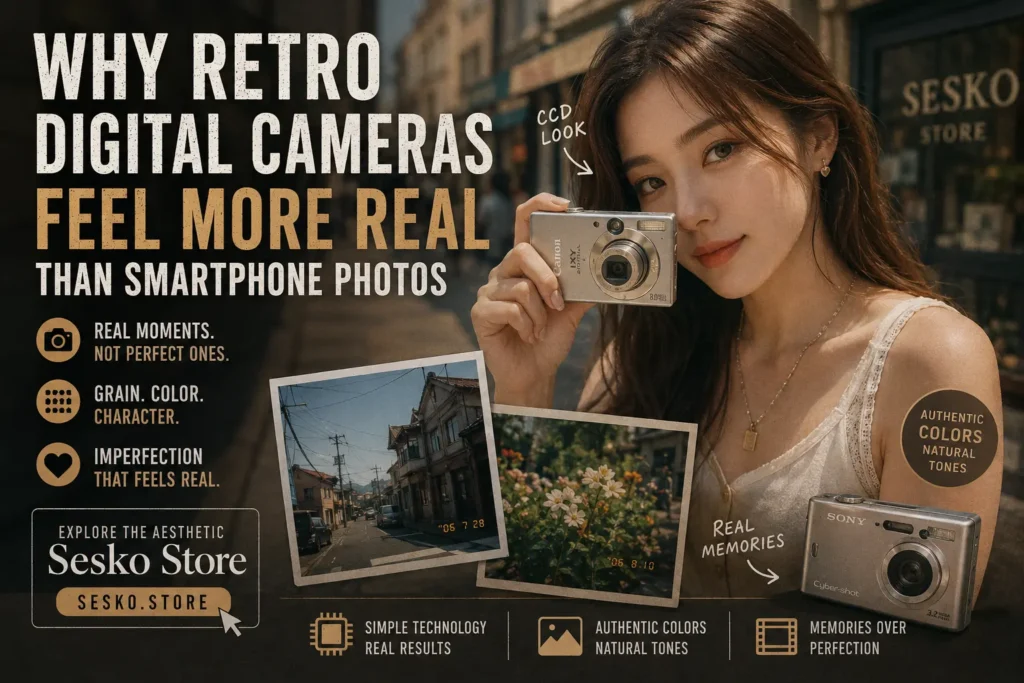 Why Retro Digital Cameras Feel More Real Than Smartphone Photos