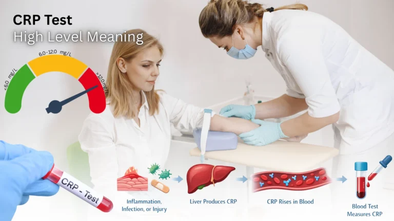 CRP Test - High Levels Meaning Explained
