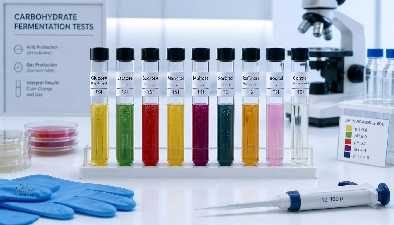 Carbohydrate Fermentation Tests Carbohydrate Fermentation Tests