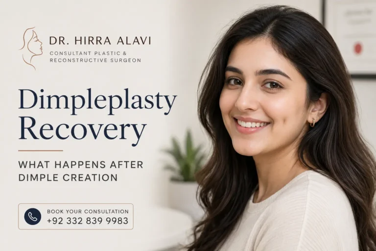 Dimpleplasty Recovery - Dr. Hirra Alavi