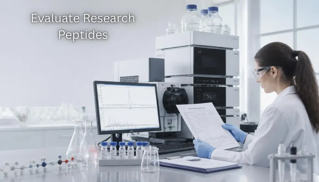 How to Evaluate Research Peptides What Every Laboratory Should Look For