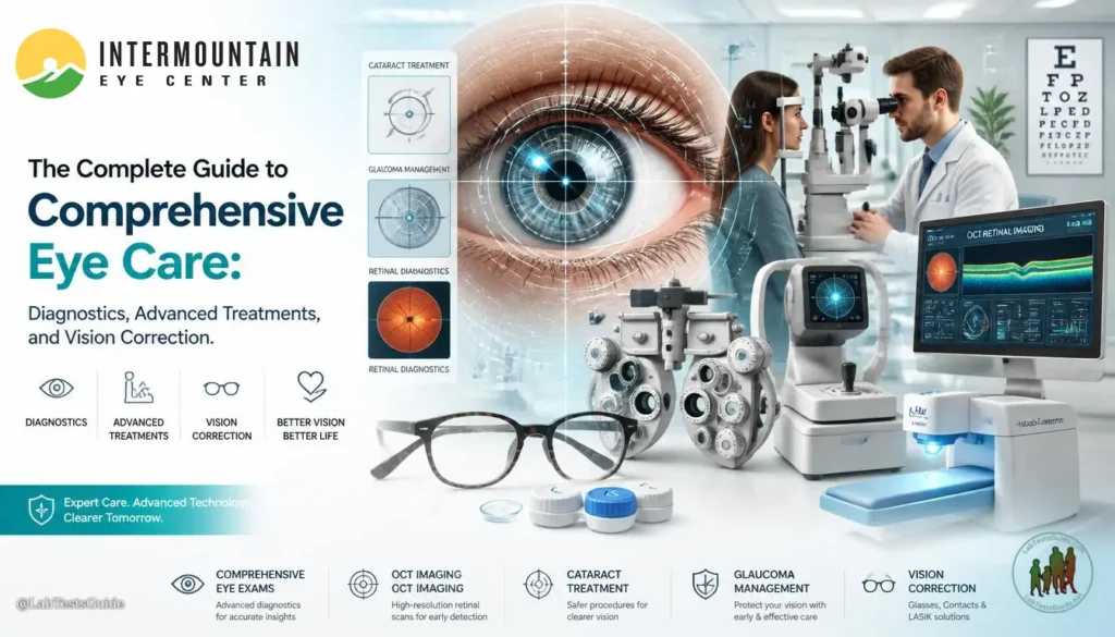 The Complete Guide to Comprehensive Eye Care - Diagnostics, Advanced Treatments, and Vision Correction