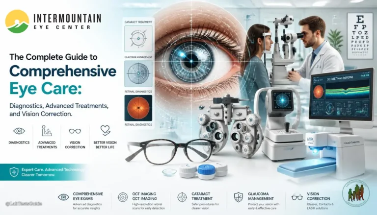 The Complete Guide to Comprehensive Eye Care - Diagnostics, Advanced Treatments, and Vision Correction