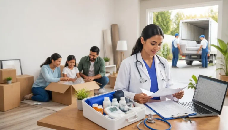 Moving Without Compromising Your Health - A Complete Medical Checklist