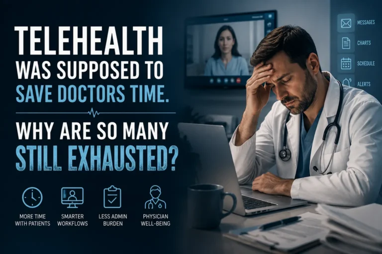 Telehealth Was Supposed to Save Doctors Time - Why Are So Many Still Exhausted