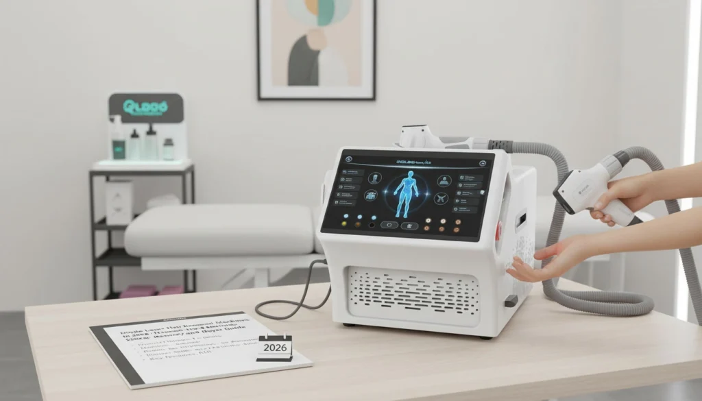 Diode Laser Hair Removal Machines in 2026 - Treatment Intervals, Top Brands, Recovery and Buyer Guide