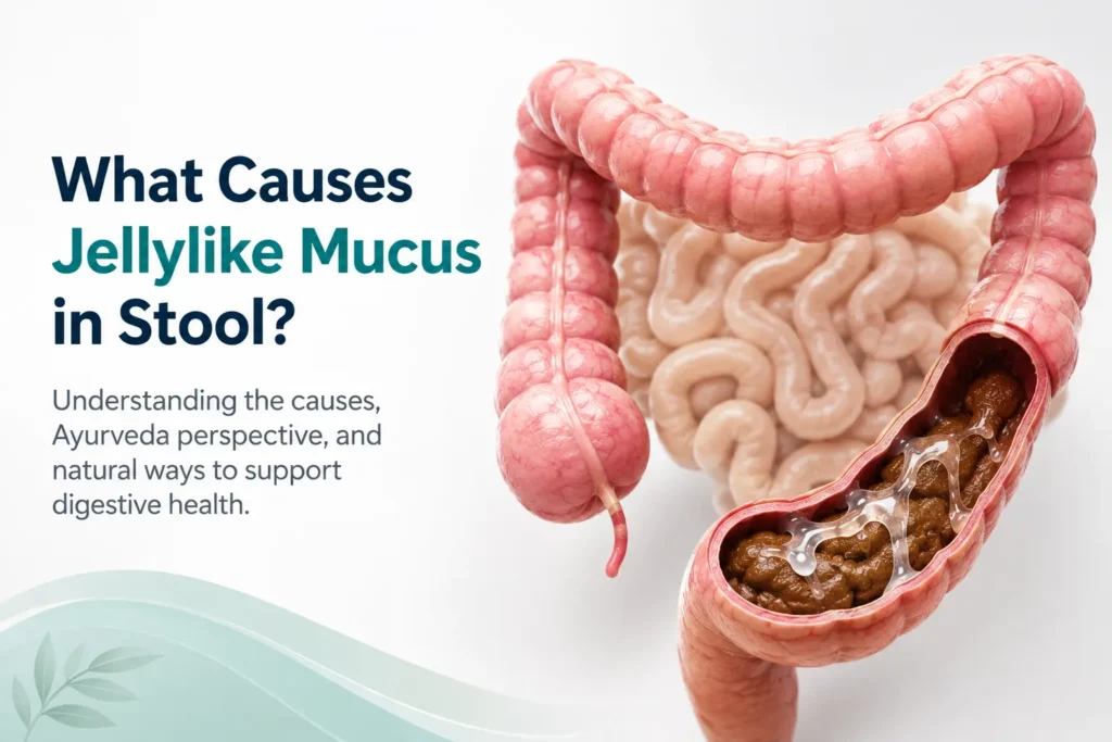 Discovering what causes jellylike mucus in stool - A Journey Through Ayurveda