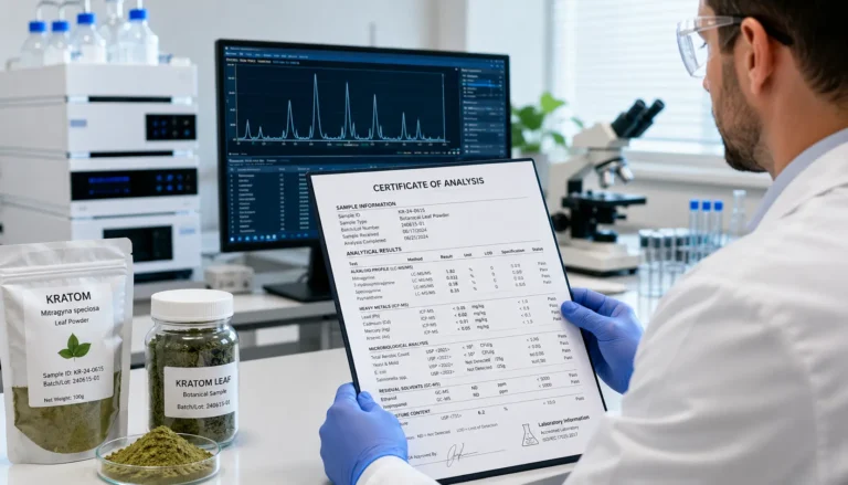 Kratom Certificate of Analysis - What Lab Results Really Show